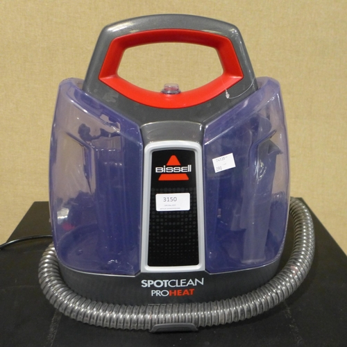 3150 - Bissell Spot Cleaner (model:- 36981), original RRP £99.99 + VAT (290-266) * This lot is subject to V... 