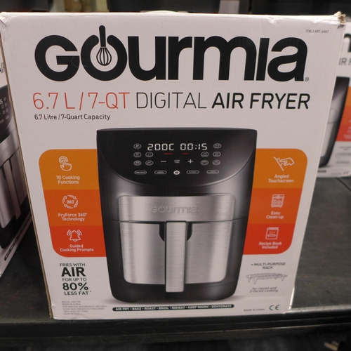 3195 - Gourmia Air Fryer (7QT) (290-10) * This lot is subject to VAT