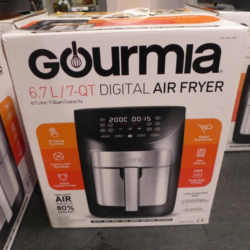 3196 - Gourmia Air Fryer (7QT) (290-11) * This lot is subject to VAT