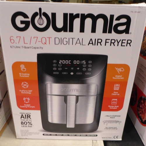 3200 - Gourmia Air Fryer (7QT) (290-15) * This lot is subject to VAT