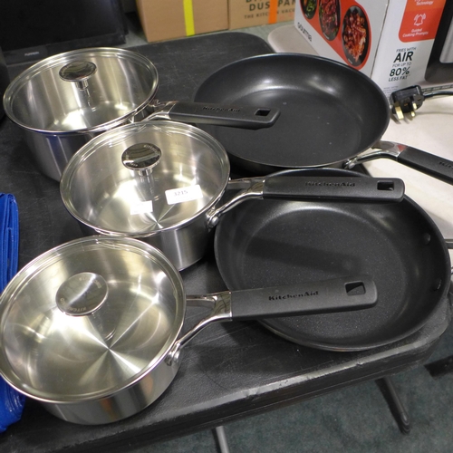 3215 - Kitchenaid Five Piece Cookware Set, original RRP £112.99 + VAT (290-169) * This lot is subject to VA... 