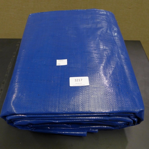 3217 - Gyoha Poly Heavy Duty Tarp (290-182) * This lot is subject to VAT