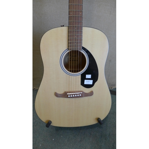 3270 - Fender Natura Acoustic Guitar With Stand (model:- FA-125), original RRP £114.99 + VAT (290-216) * Th... 