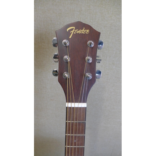 3270 - Fender Natura Acoustic Guitar With Stand (model:- FA-125), original RRP £114.99 + VAT (290-216) * Th... 