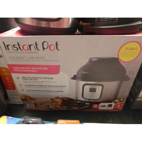 3297 - Instant Pot 11-in-1 Duo Crisp 7.6l Airfryer 8, original RRP £166.66 + VAT (289-152) * This lot is su... 