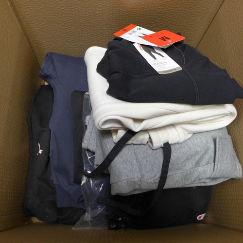 3330 - Boxed of mixed sized/style branded clothing inc Puma  * This lot is subject to VAT