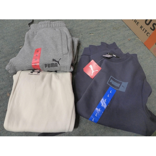 3330 - Boxed of mixed sized/style branded clothing inc Puma  * This lot is subject to VAT