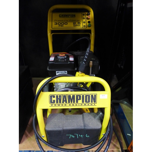 3373 - Champion Petrol Pressure Washer, original RRP £249.99 + VAT (290-318) * This lot is subject to VAT