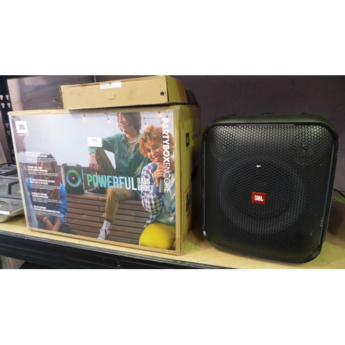 3386 - Jbl Partybox Encore Speaker With Microphone, original RRP £199.99 + VAT (290-145) * This lot is subj... 