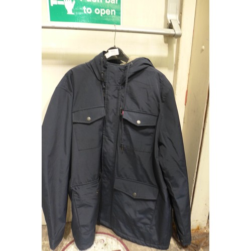 3322 - Navy Levi's Parker Jacket (size XL)  *This lot is subject to VAT