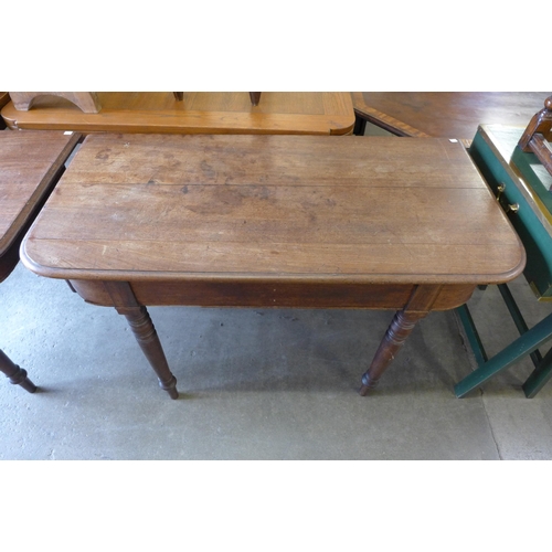 184 - A pair of George IV mahogany serving tables