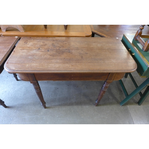 184 - A pair of George IV mahogany serving tables