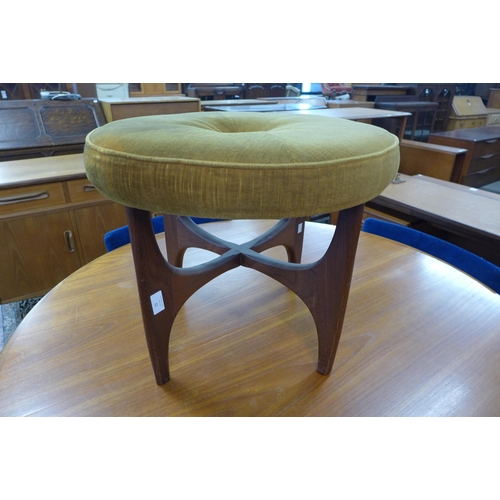 19 - A G-Plan Fresco teak stool