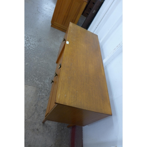 36H - A small teak sideboard