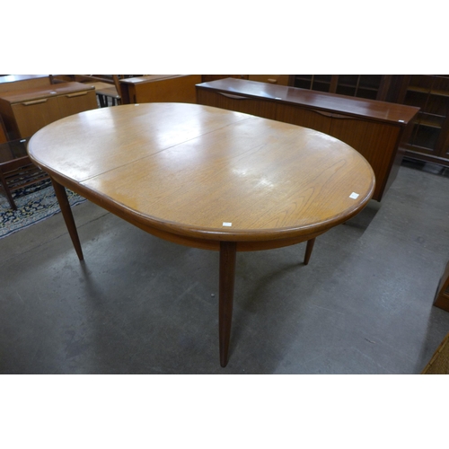 39 - A G-Plan Fresco teak extending dining table