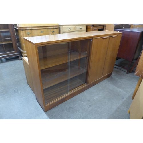 42 - A teak bookcase