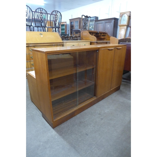 42 - A teak bookcase