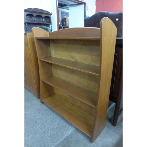 53 - A Remploy teak open bookcase