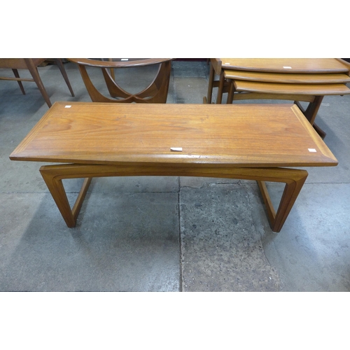 65 - A Remploy teak coffee table