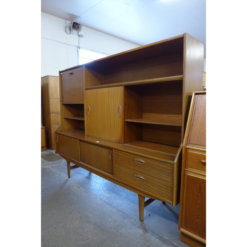 87 - An Elliots of Newbury teak highboard