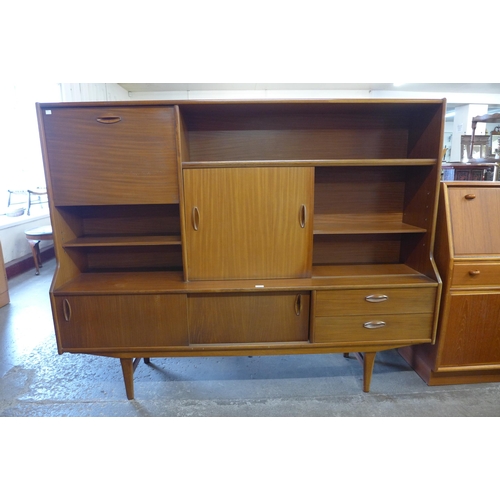 87 - An Elliots of Newbury teak highboard