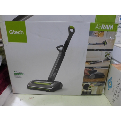 3055 - G-Tech Air Ram Vacuum Cleaner With Charger (model:- AR29) original RRP £159.99 + VAT (290-223) * Thi... 