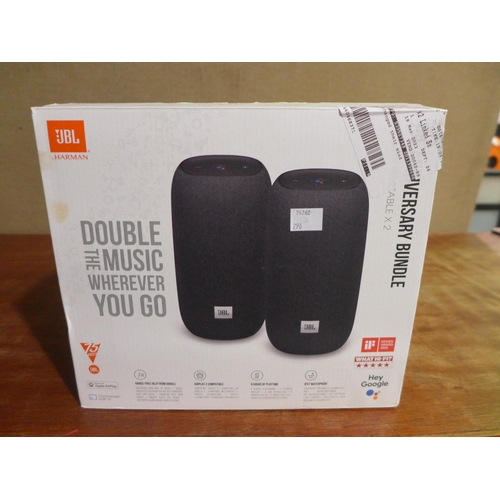 3071 - Two JBL Link Portable Speakers (290-348) * This lot is subject to VAT