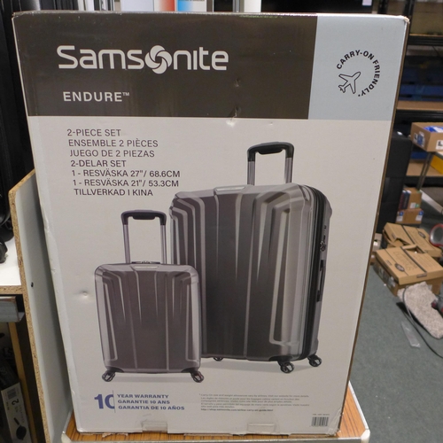 3164 - Samsonite Endure Two Piece Hardside Case Set, original RRP £134.99 + VAT (290-103) * This lot is sub... 