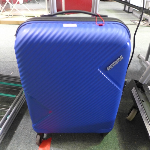 3285 - American Tourister Jetdriver Carryon 55cm 4 Wheel Spinner Hardside Case (290-77) * This lot is subje... 