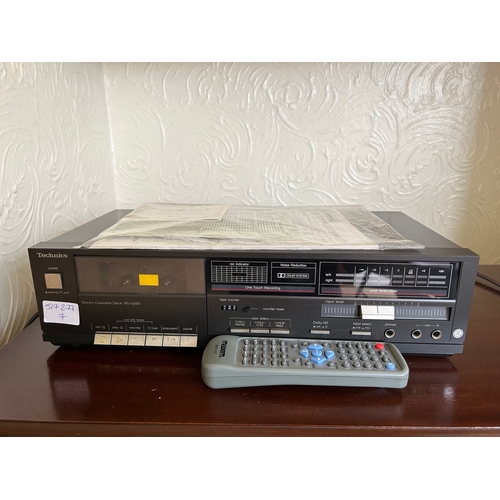 2161B - Technics stereo cassette desk R/S -D250