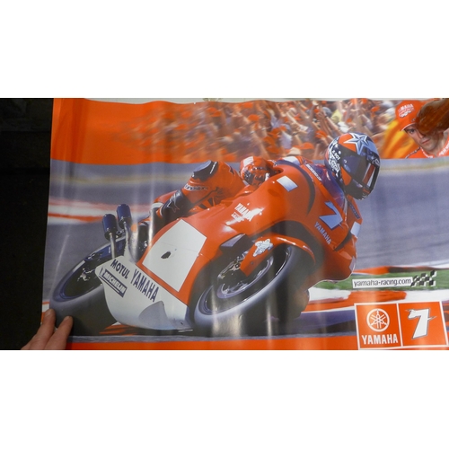 2084 - 18 assorted Superbikes and Moto GP motorbike posters, 1990s and 2000s