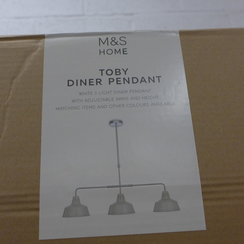 2107 - M&S Home Toby diner pendant