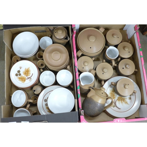 1182 - Two boxes of Denby Cotswold tea and dinnerwares **PLEASE NOTE THIS LOT IS NOT ELIGIBLE FOR POSTING A... 