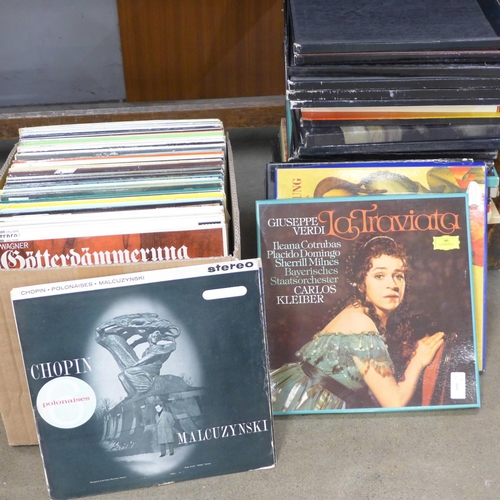 1185 - A collection of classical LP's