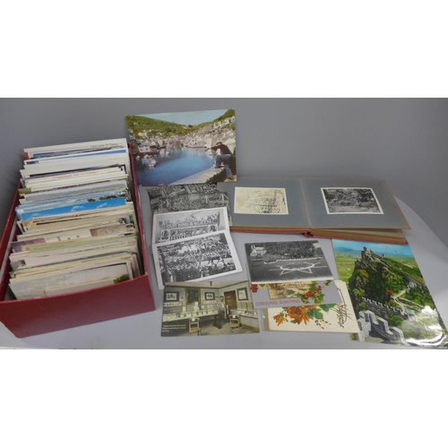 656 - Postcards, 1900s to 1970s