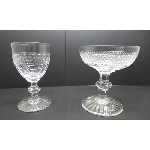 764 - A collection of drinking glasses