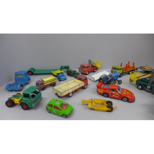 798 - A collection of Corgi and Dinky model vehicles