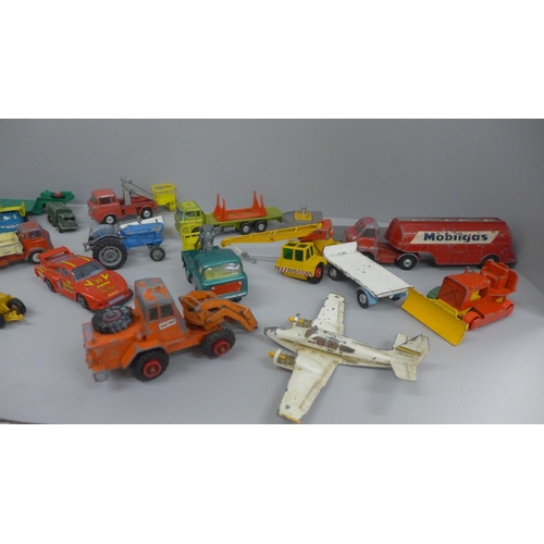 798 - A collection of Corgi and Dinky model vehicles