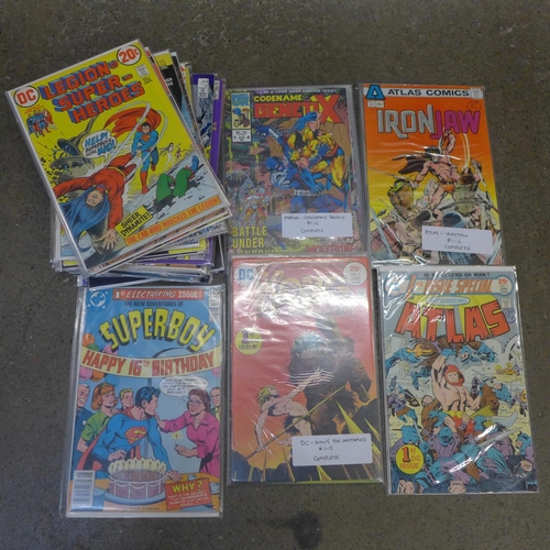 811 - Forty-two comics including DC and Atlas