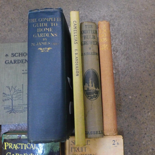 816A - Ten early 20th Century gardening books