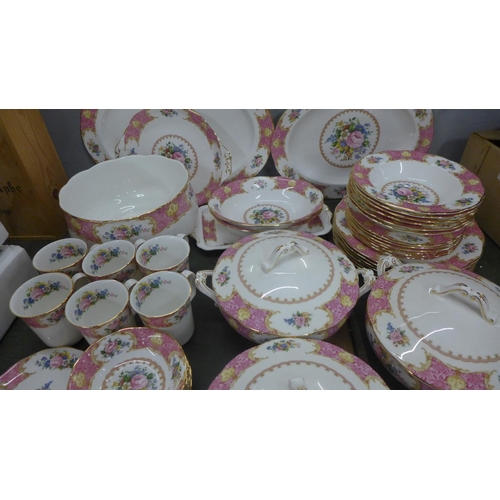 861 - A large collection of Royal Albert Lady Carlyle china dinnerwares including six dinner plates, side ... 