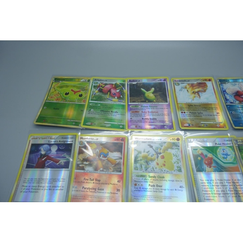 887 - 15 Reverse holo Pokemon cards froom 2007-2010