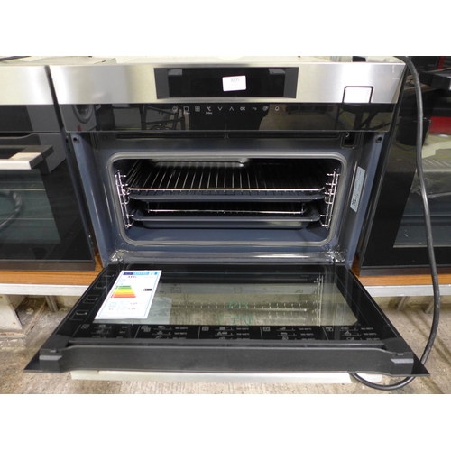 3005 - AEG Single Compact Oven With Steam, original RRP £899.17 inc. VAT (455x594x567) (Model: KSK782220M) ... 