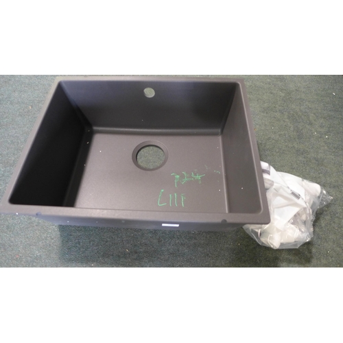 3009 - Blanco Taidan Grey Composite U/mount Sink (410x530) (394-111) * This lot is subject to VAT