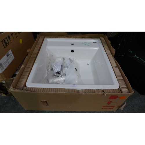 3028 - Blanco Panor White Ceramic Belfast Sink, original RRP £332.50 inc. VAT (630x600) (Model: 514486) (39... 