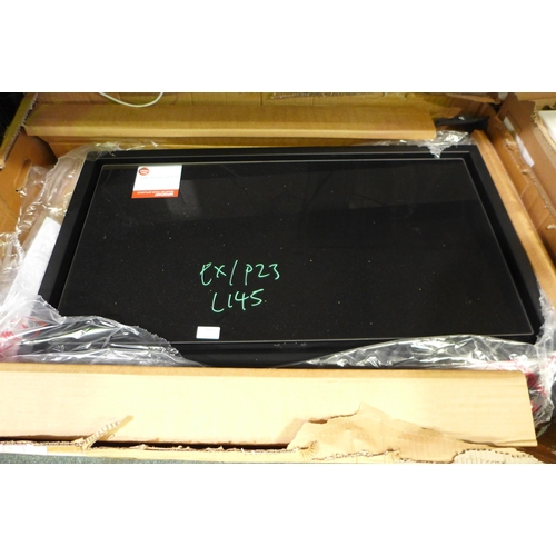 3029 - CDA Black Cooker Hood, original RRP £757.50 inc. VAT (H115xW930xD530) (Model: EVS90BL) (394-113) * T... 