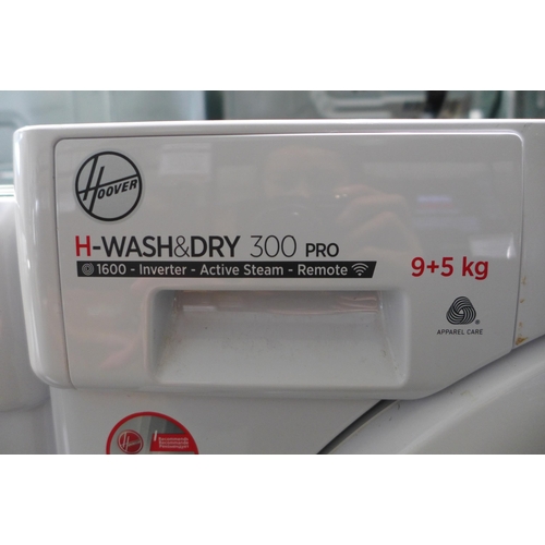 3036 - Hoover H-Wash + Dry 300 Pro Integrated Washer Dryer (9+5kg) (Model: HBDOS 695TME-80) (Damaged Dial) ... 