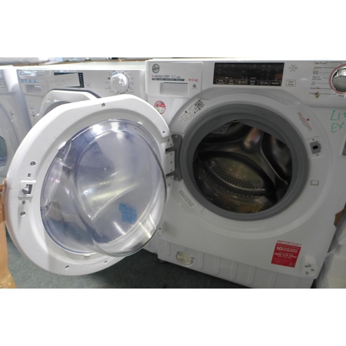 3036 - Hoover H-Wash + Dry 300 Pro Integrated Washer Dryer (9+5kg) (Model: HBDOS 695TME-80) (Damaged Dial) ... 