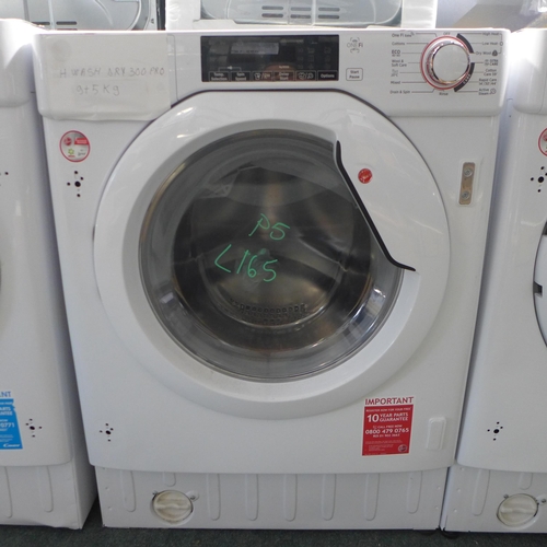 3039 - Hoover H-Wash and Dry 300 Pro Integrated Washer Dryer (9+5kg) (820x600x530) (Model: HBDOS 695TME-80)... 