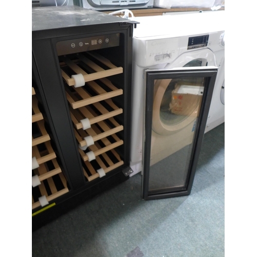 3041 - Viceroy Under Counter Two Door Wine Cooler, original RRP £582.50 inc. VAT (Damaged)  (H870xW595xD568... 